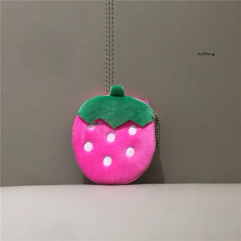Летние игрушечные фрукты кошелек лимон арбуз и т. д. Плюшевый Карманный Кошелек