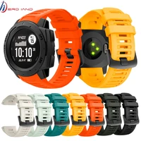 22mm sports watch silicone band wristband strap for garmin instinct strap replacement wristband strap smart wrist band strap