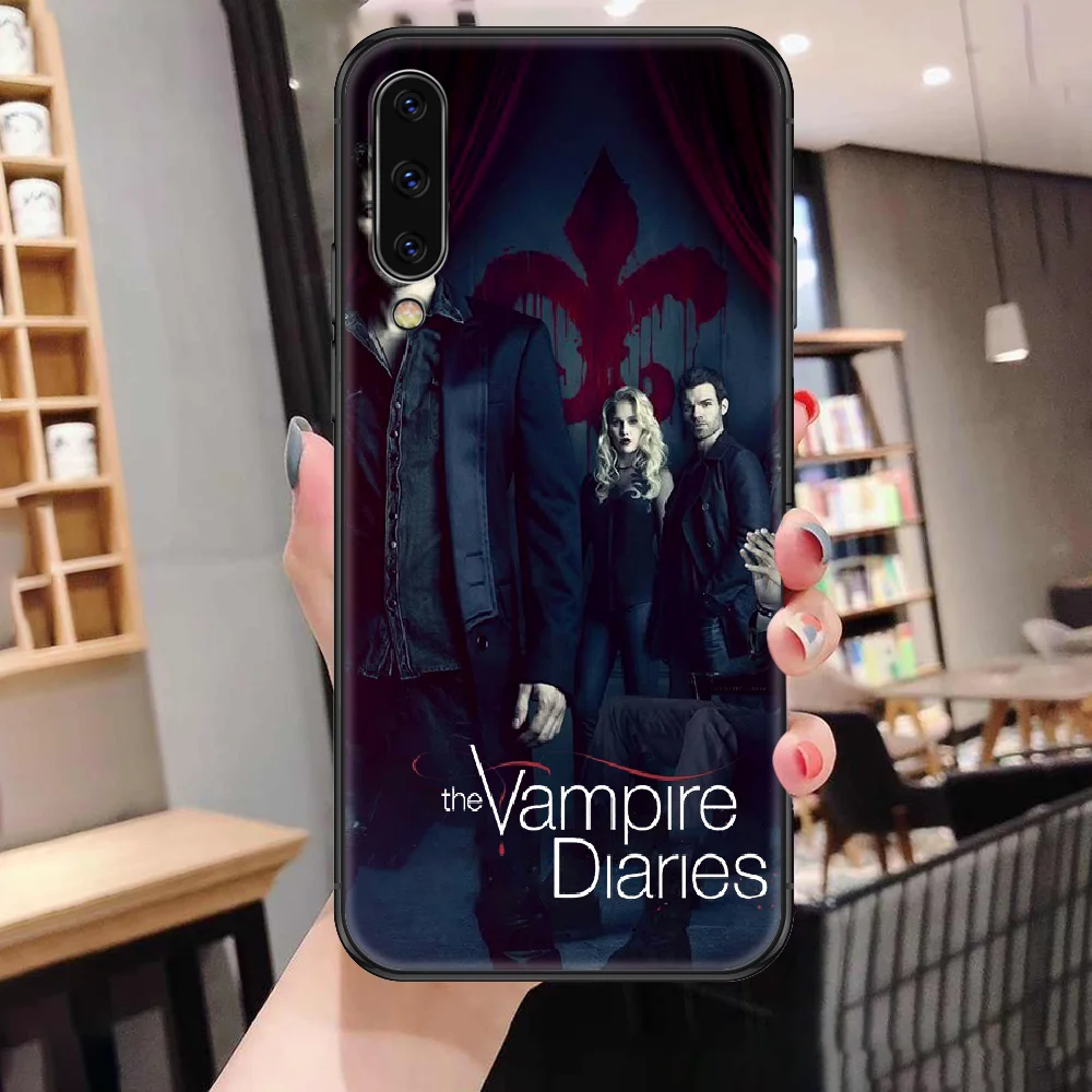 The Vampire Diaries TV Phone case For Samsung Galaxy A 3 5 7 8 10 20 21 30 40 50 51 70 71 E S 2016 2018 4G black trend cover images - 6