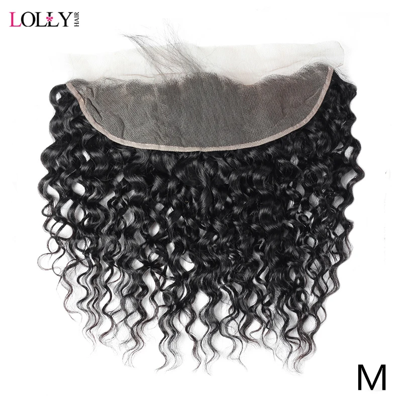 Lolly индийские волнистые фронтальные Детские волосы не Реми предварительно
