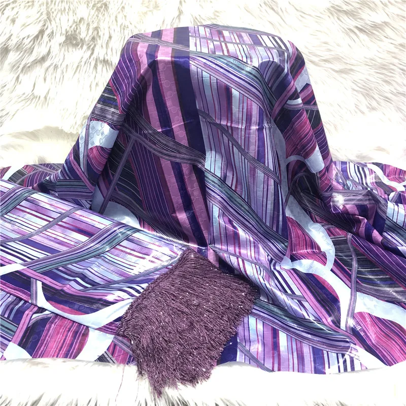 Новый стиль Bazin brode ткань Африканское парчовое полотно с кисточкой bazin riche для femme