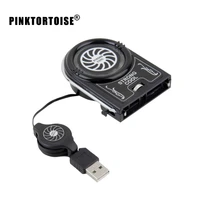 pinktortoise mini flexible vacuum air extracting usb cooler cooling fan for notebook laptop accessories