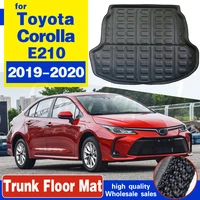 car rear trunk boot mat for toyota corolla 2019 2020 waterproof floor mats carpet anti mud tray cargo liner