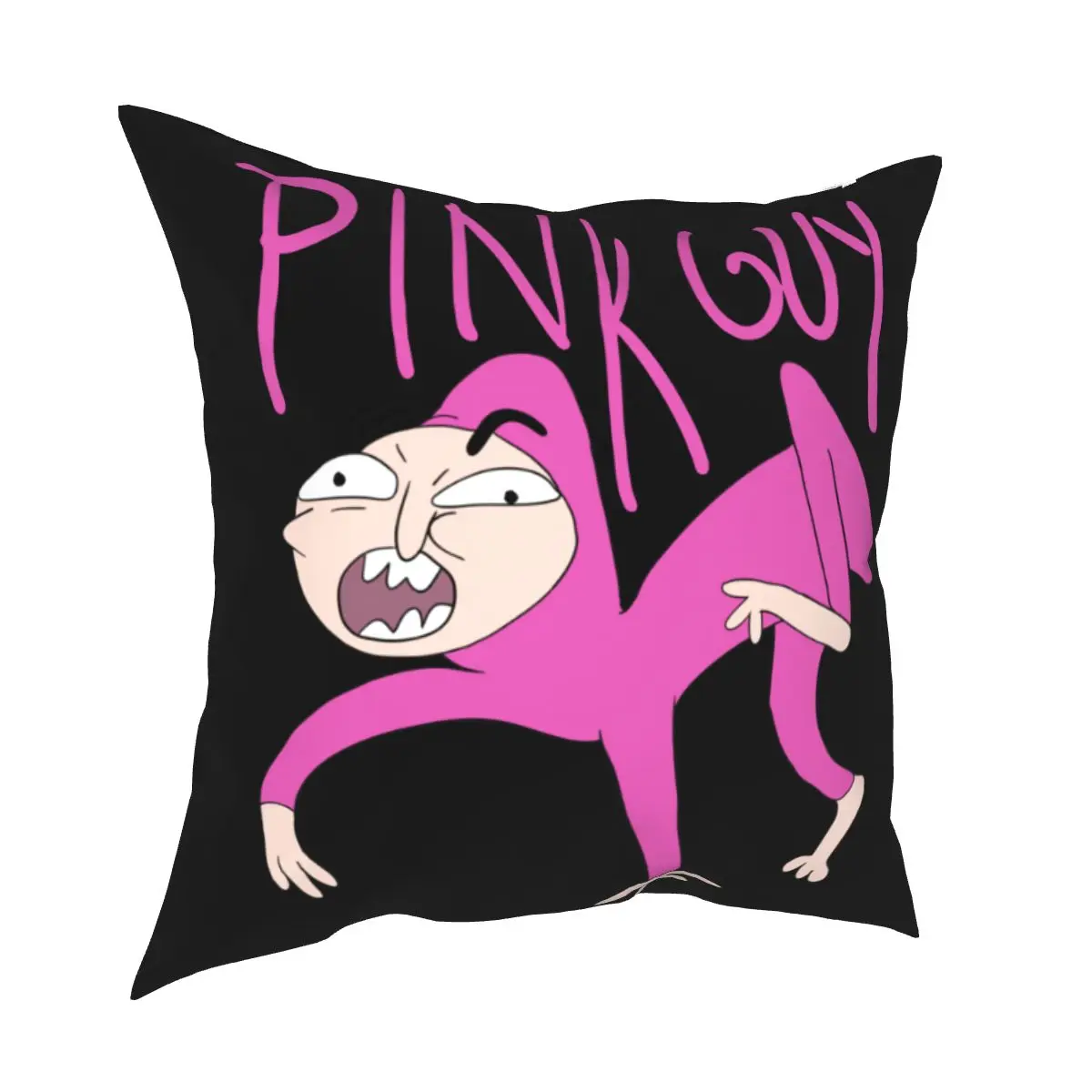 

Pink Guy Filthy Frank Idubbbz Pillowcase Printed Polyester Cushion Cover Decor Throw Pillow Case Cover Home Square 45*45cm
