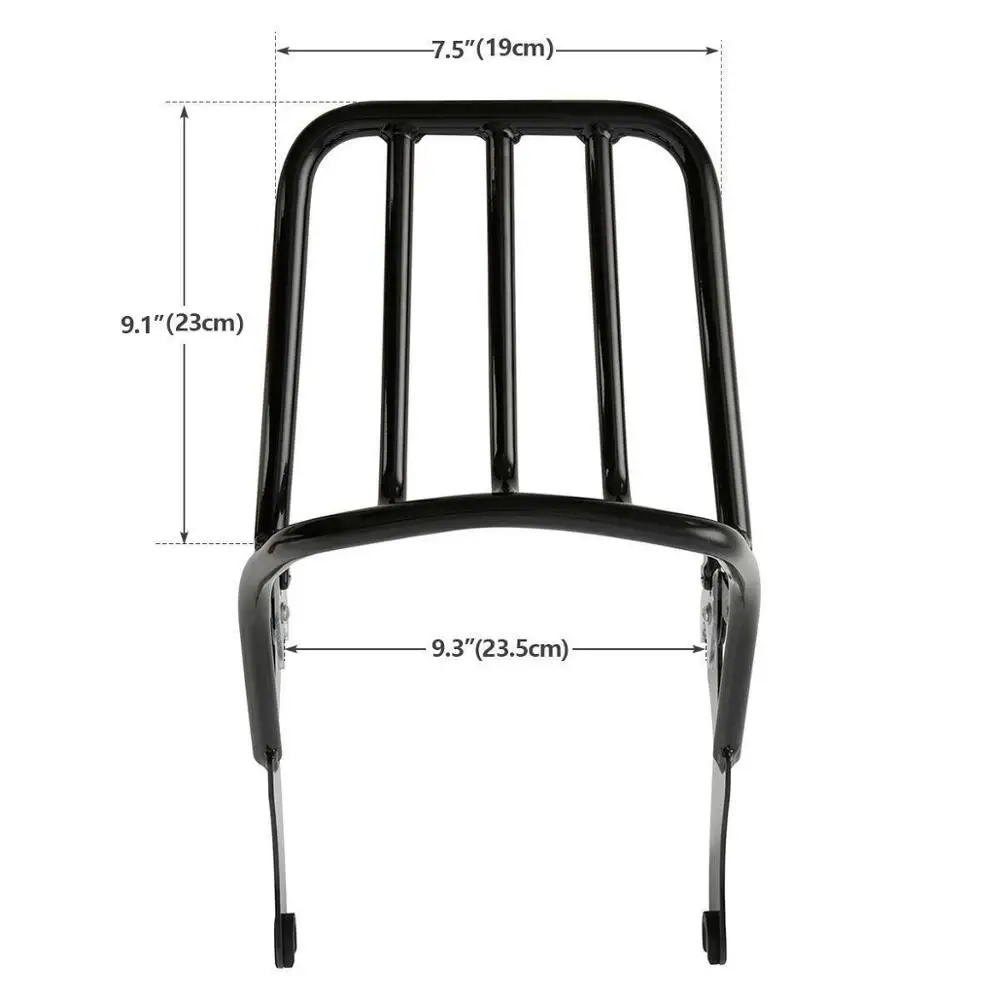 

Motorcycle Detachable 2-up Luggage Rack For Harley Heritage Classic Softail 2018-2020 2019