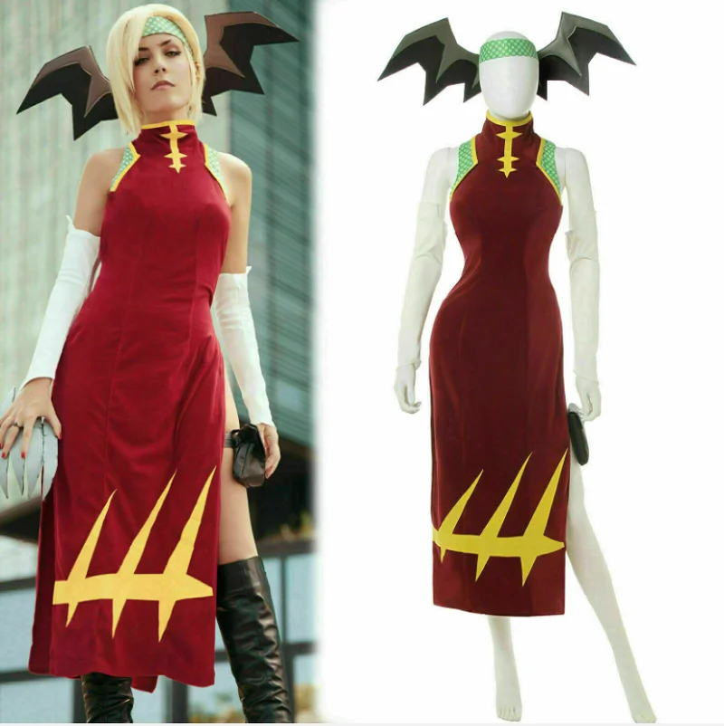 

Hot selling academic dragon hero tatsuma Cosplay clothing cheongsam dress set
