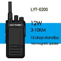 lyt walkie talkie 12w high power wireless professional civilian hand outdoor 10km ham radio communicator hf transceiver