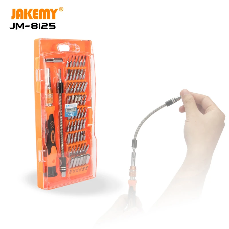JAKEMY 8125 58 в 1 Профессиональный Набор отверток DIY набор для ремонта сотового