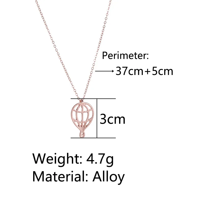 Женское ожерелье с воздушным шаром полое цепочкой для занятий спортом теннисной