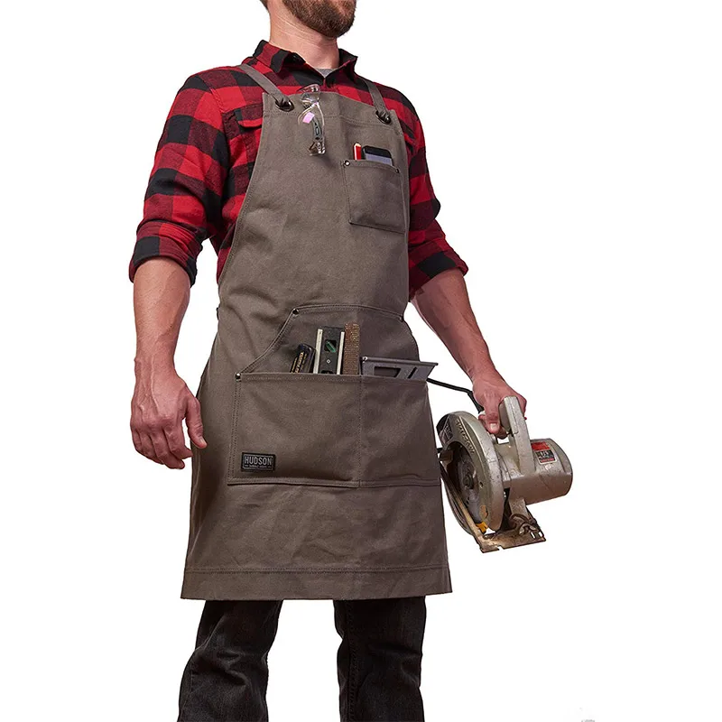 

Multifunction Garden Tools Pouch Carpenter Worker Apron with Tool Pockets XKW