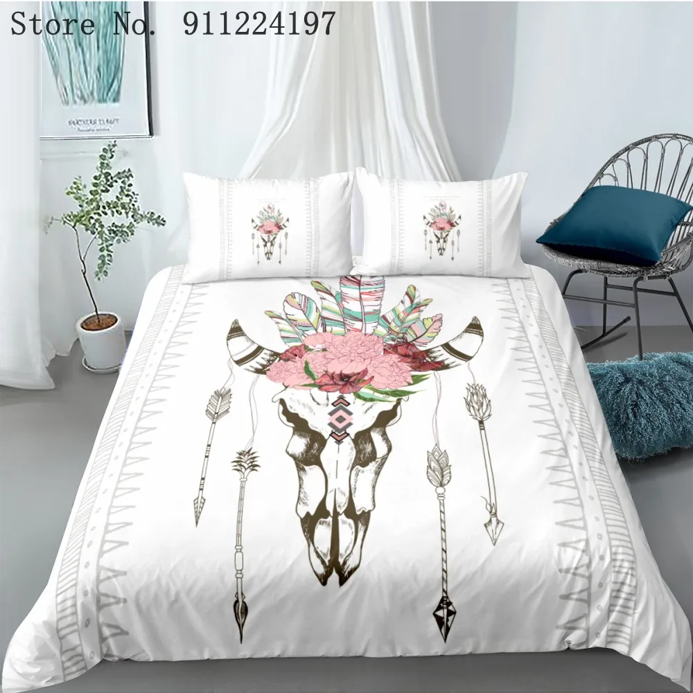 Однотонный Комплект постельного белья с пододеяльником и одеялом 3D рисунком