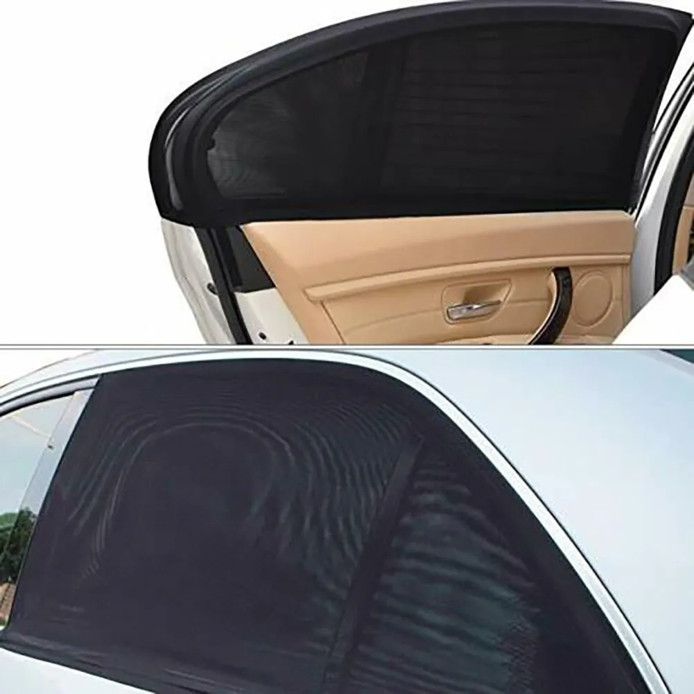 

2 Pcs Car Curtains Curtain Fits All Cars Foldable Free Shipping Sun Shade