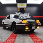 Модель автомобиля Toyota AE86 из сплава в масштабе 1:28, модель спортивного автомобиля, коллекционные украшения и подарки для детей