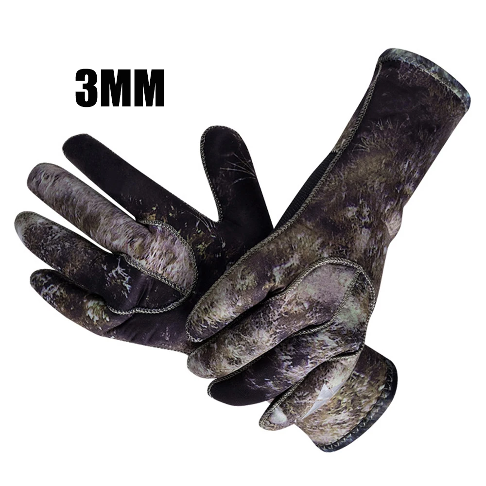 Неопреновые перчатки 3 мм для дайвинга подводное плавание охота защита от ударов