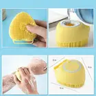 1 шт. шампунь для собак массажер кисть кота Массажная расческа Уход за лошадьми скруббер щетка для душа для купания короткие волосы мягкие силиконовые щетки для домашних животных