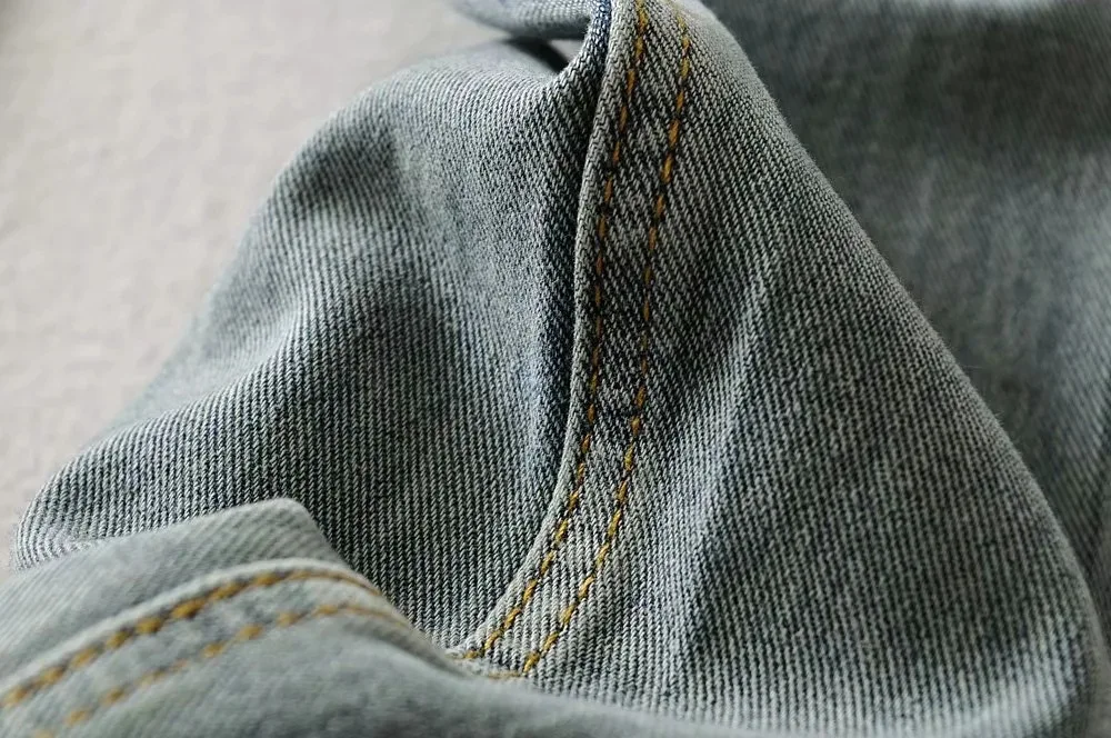 

Autumn Women vintage solid denim jeans pants retro Street High-Waist Denim Wide-Leg Pants FashionNew Loose Mopping Denim Pants