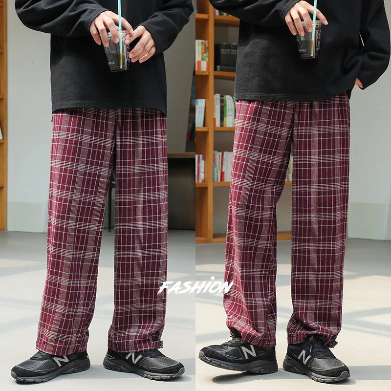 Разборные 2020 клетчатые брюки женские уличные свободные Дамские Брюки