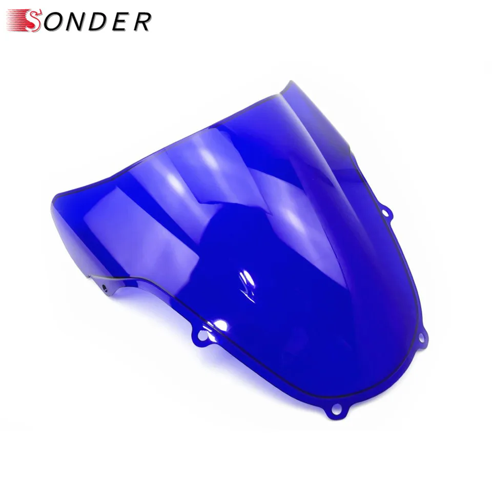Лобовое стекло для Suzuki GSXR лобовое GSX R 1000 600 750 K1 K2 2000 2001 2002 2003 двойные детали
