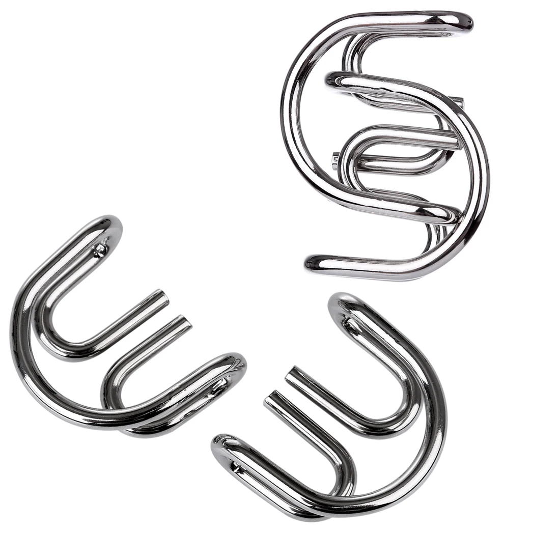 6 шт Деревянный лубанский замок металлический интеллект Пряжка головоломка