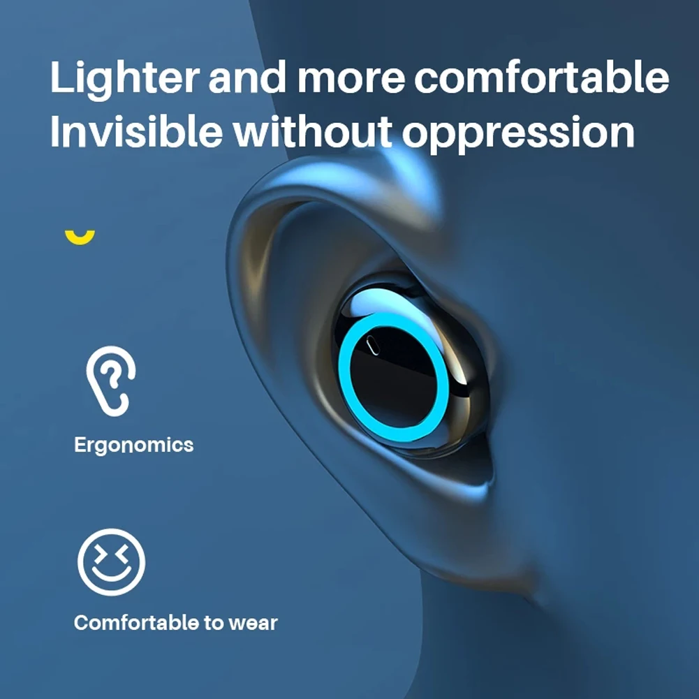 

F9-3 Wireless Earphones Bluetooth 5.1 Headphones Stereoe Waterproof Noise Cancelling Auto Pairing Earbuds With Charging Case