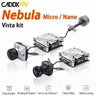 Caddx Nebula Nanoмикро камера Vista HD Kit 2,1 мм объектив 720P60fps NTSC PAL Переключаемый цифровой для FPV дрона камера передатчик