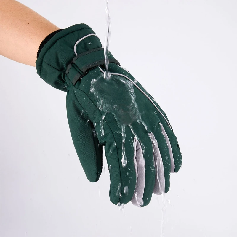 

New style Men Winter Warm Ski Gloves Non Slip Gloves Waterproof Full Finger Gloves