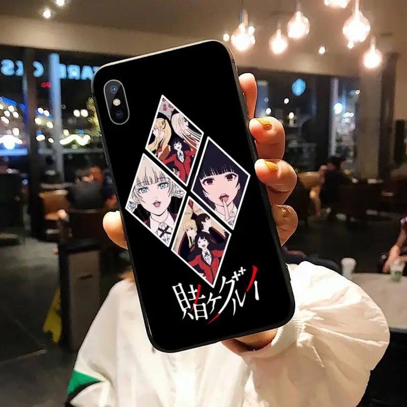 

Crazy Excitement Manga Kakegurui high quality luxury Phone Case for iPhone 11 12 pro XS MAX 8 7 6 6S Plus X 5S SE 2020 XR