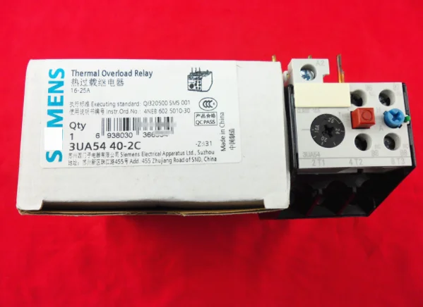 

Тепловое реле перегрузки 3UA5440-2C 3UA54402C 16-25A