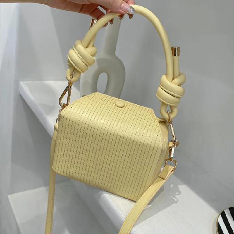 

Crossbody Bag Handbag Backpack Shoulder Bag Female Designer Box Women Bag Fashion 2021 New Trend PU Leather Simple Solid Color