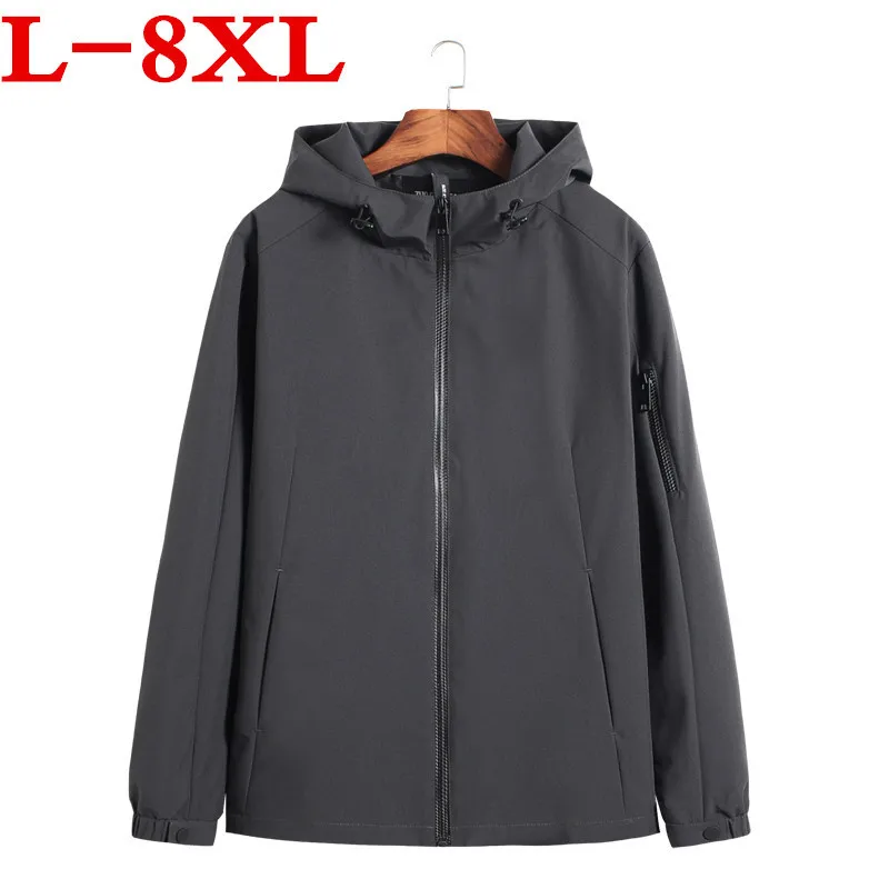 

9XL7XL size 10XL New 8XLbig Fashion Casual Loose Sportswear Bomber Jacket Mens jackets Men and Coats