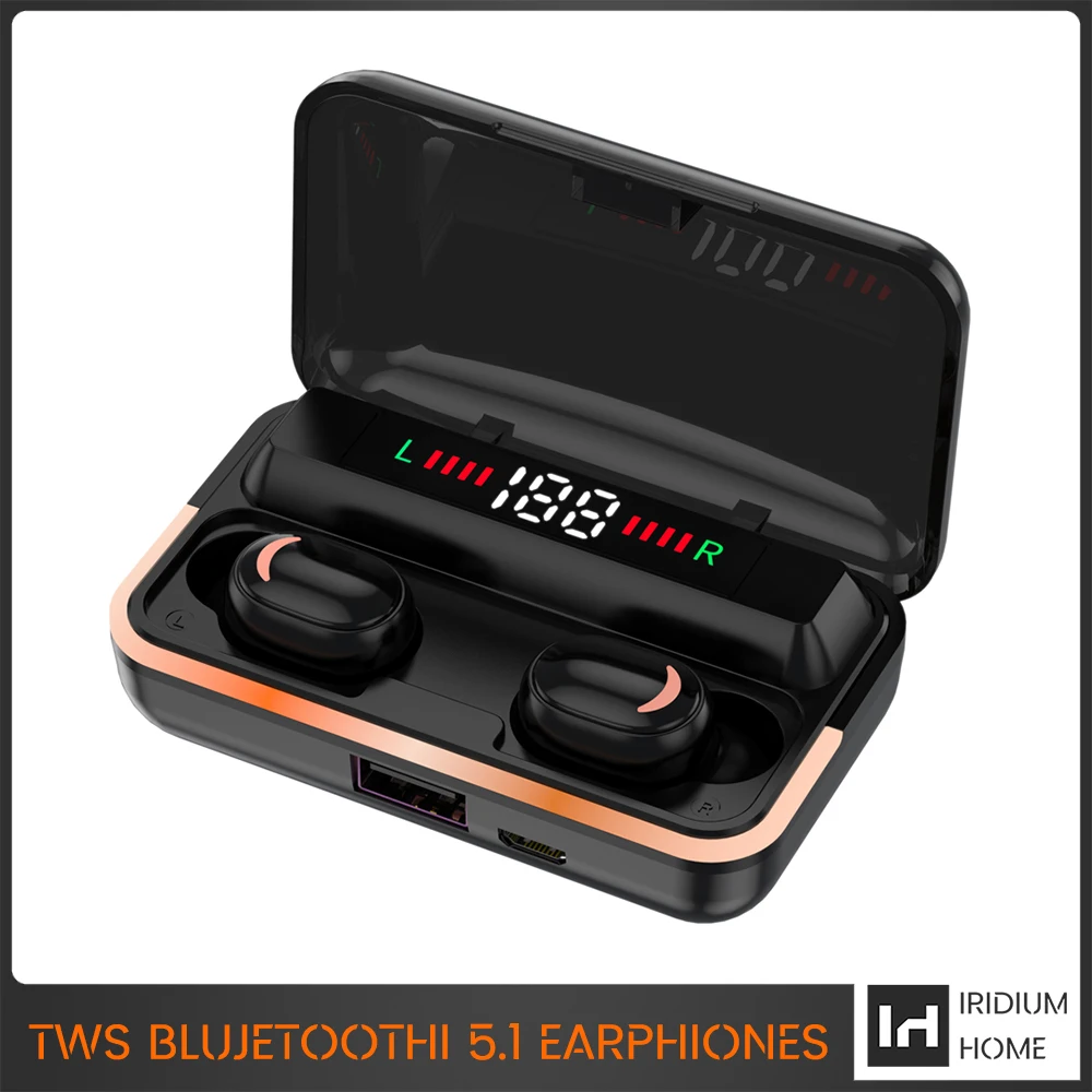 

Wireless headphones E10 Microphone Earbuds headset Sport Hifi Waterproof Earphone bluetooth Tws for Xiaomi Huawei Mobile phone