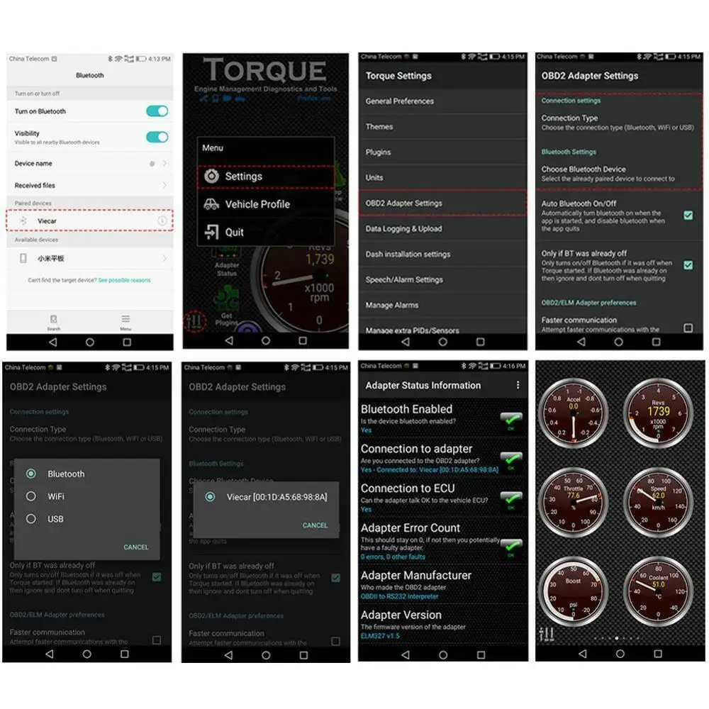 

ELM327 Bluetooth 4.0 OBD2 Scanner Car Diagnostics Scanner Obd2 Bluetooth Car Tools For IOS Android Code Readers Scan Tools