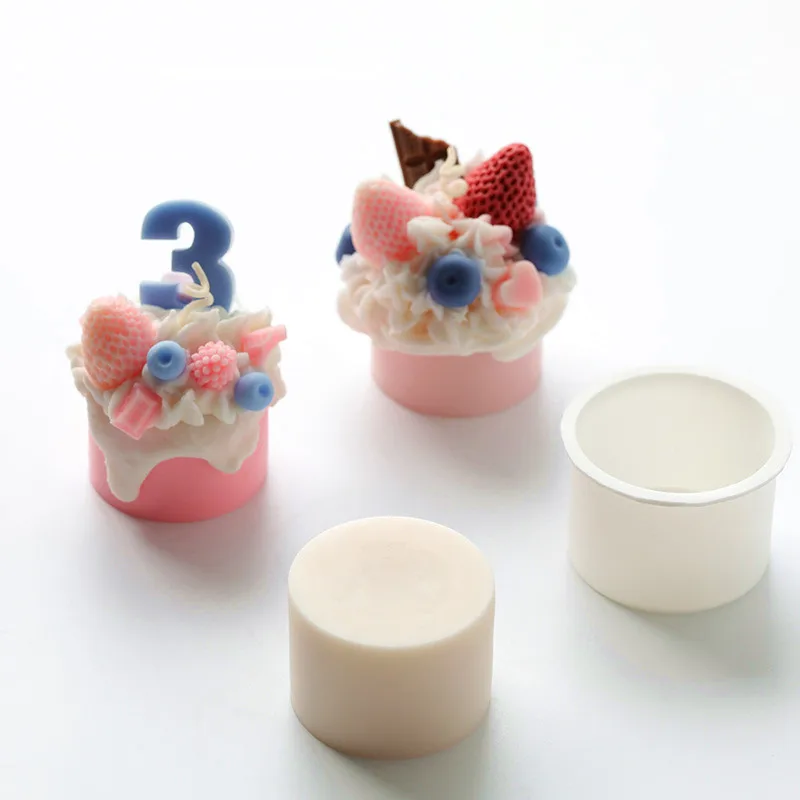 Силиконовая форма для украшения торта сделай сам форма-пончик круг из смолы