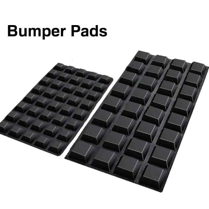 12 шт. клейкие бамперы черные резиновые стопы задние для динамиков клавиатуры