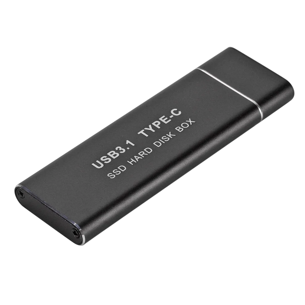 Чехол для мобильного жесткого диска с USB 3 1 на M.2 NGFF SSD Тип C адаптер карта Внешний