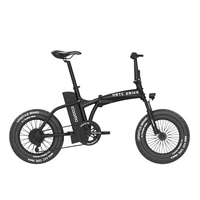 19inch travel electric 48v500w dual drive motor folding electric bicycles snow beach fat tires mountain assisted fat ebike