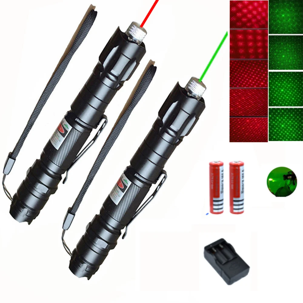 2 шт. зеленый красный лазерный лазерная ручка указка 5 мВт 532nm кошка игрушка
