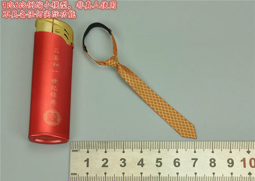 

1/6 Scale GK018 Golden Tie Model for 12" Action Figure