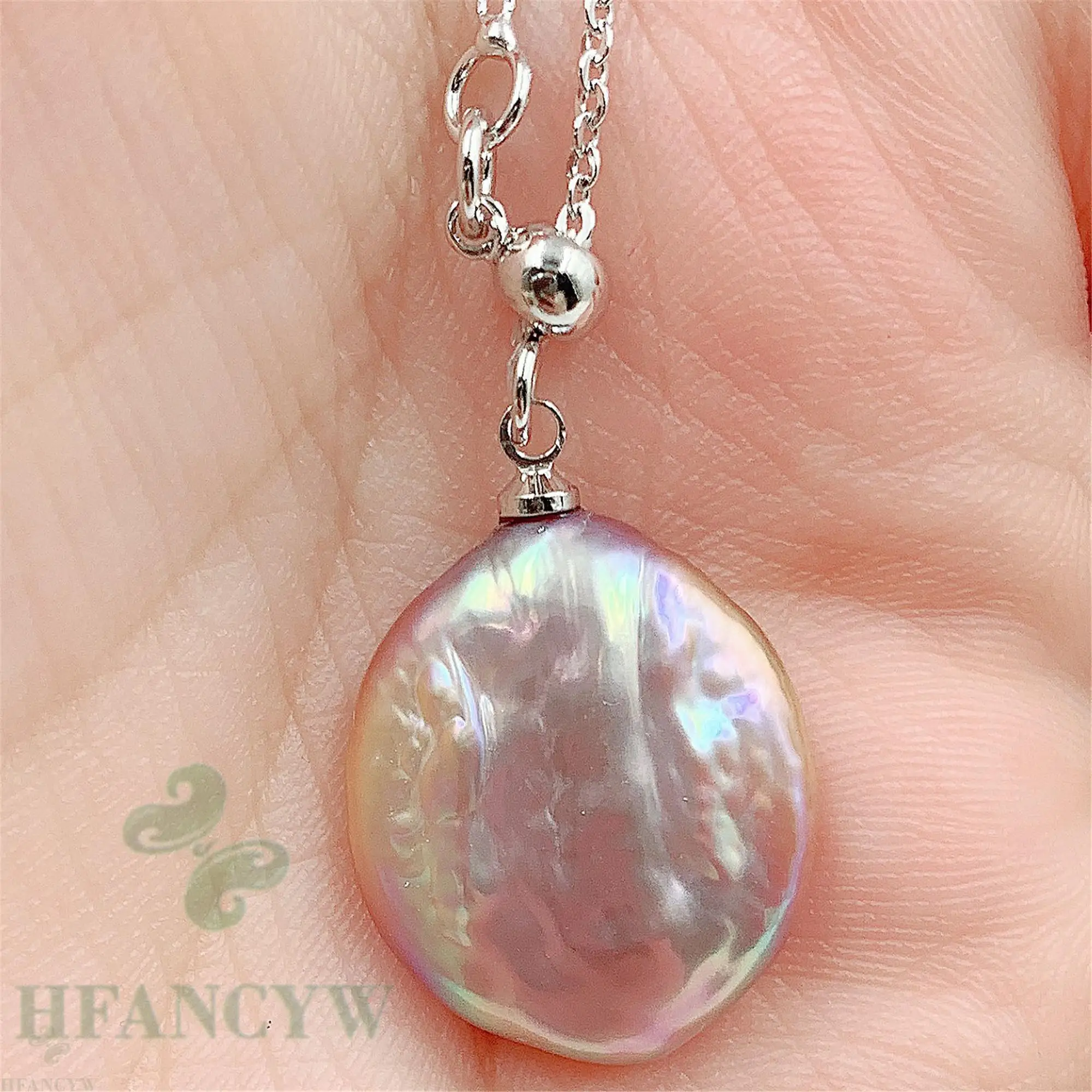 18x16 мм разноцветное женское ожерелье 18 дюймов настоящие культивированные