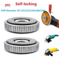 1pcs2pcs m14 thread replacement angle grinder chuck tools angle grinder inner outer flange nut set tools nut clamp and device