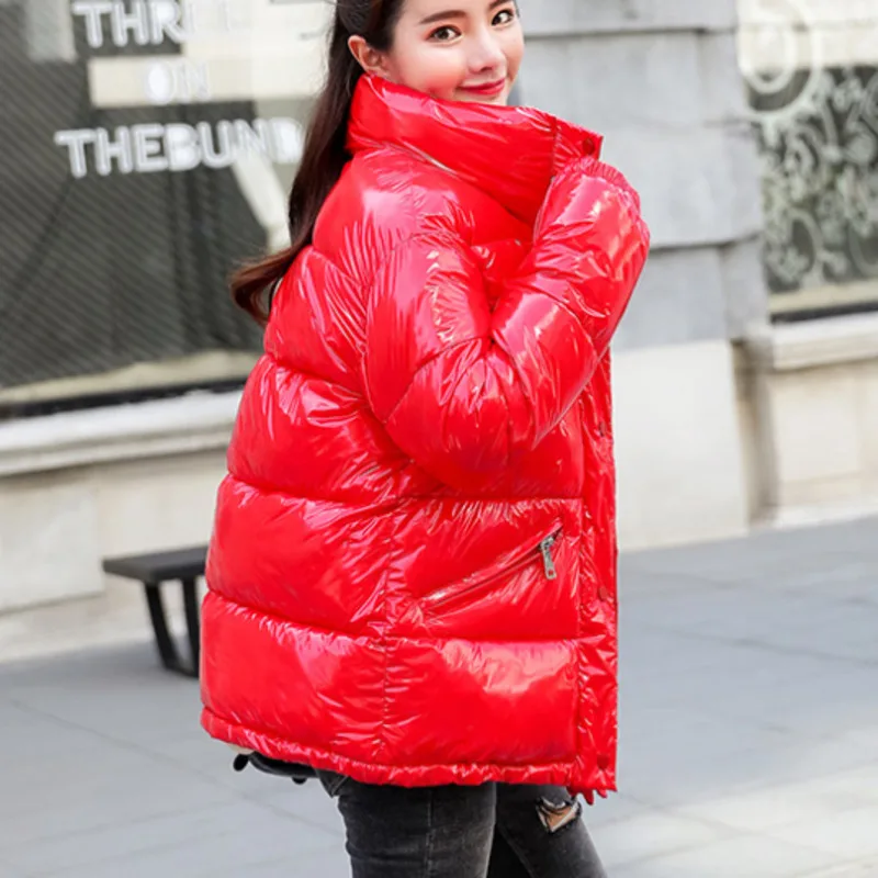 2019 корейское Модное теплое пуховое хлопковое стеганое пальто Длинная парка Feminina