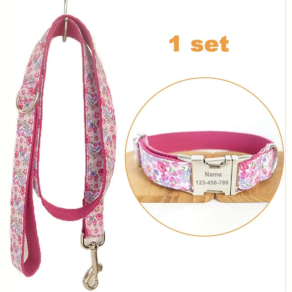 Настраиваемый ошейник для собак регулируемый поводок домашних животных веревка