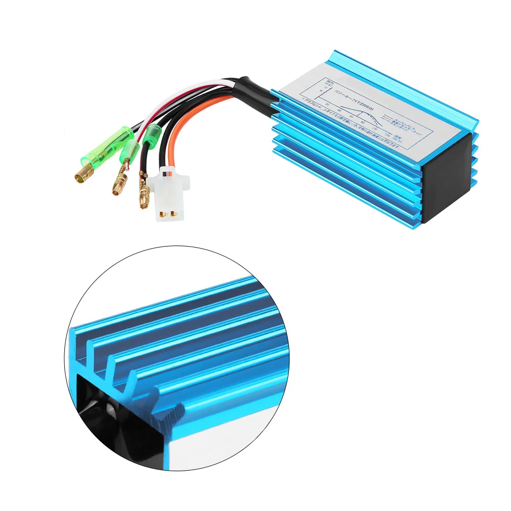 Гоночный металлический пластиковый контейнер CDI 2-контактный разъем зажигания 5