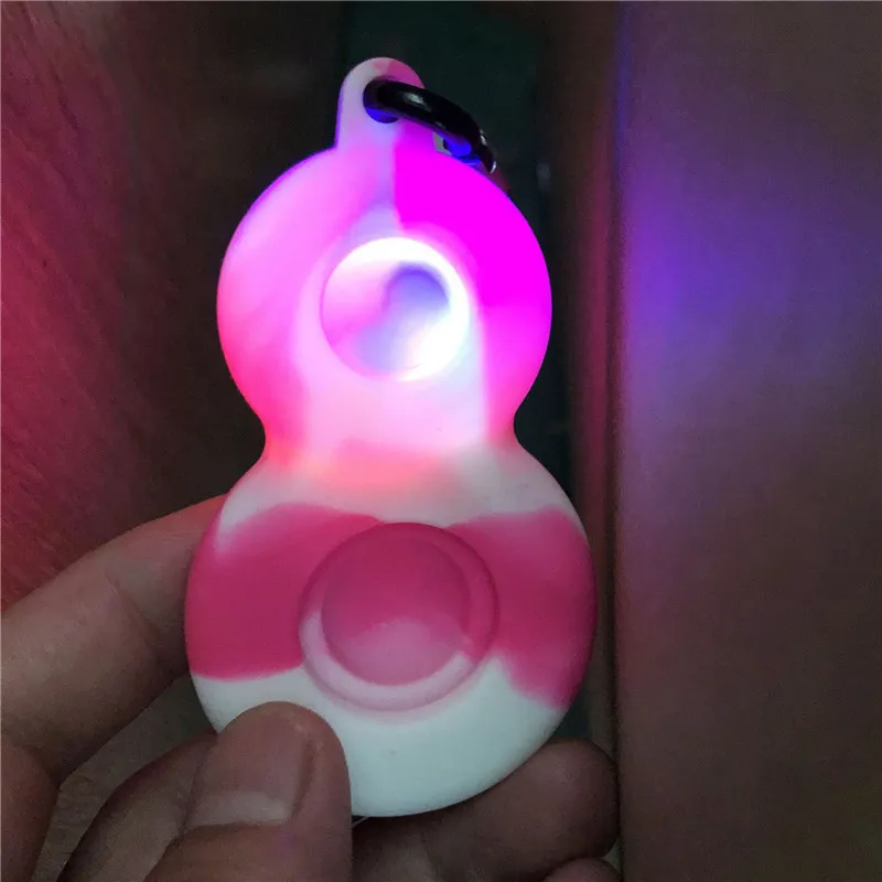 Nuevo emisor de luz juguetes del alivio de tensi&oacute;n llamativo calabaza de cadenas de Fidget Juguetes | Juguetes Fidget | Fidget juguetes para los ni&ntilde;os alivio de la tensi&oacute;n para adultos juguete-5
