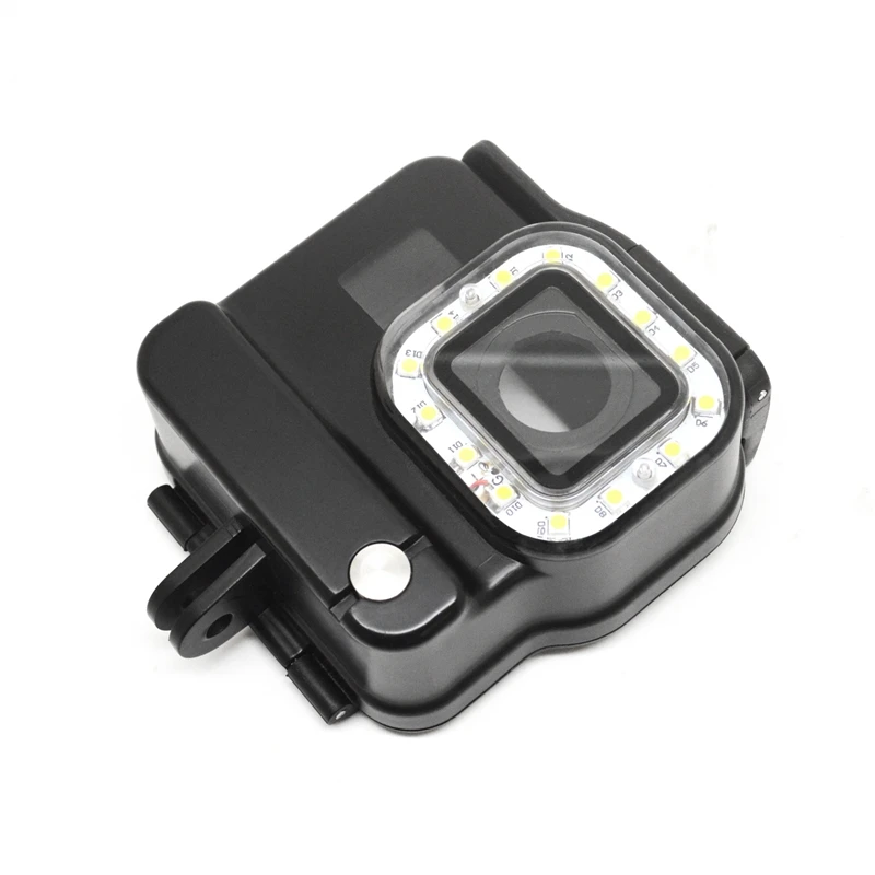 

2-In-1 Camera Waterproof Housing + LED Diving Light Underwater 30M 3 Mode Adjustment for GoPro Hero 7 6 5