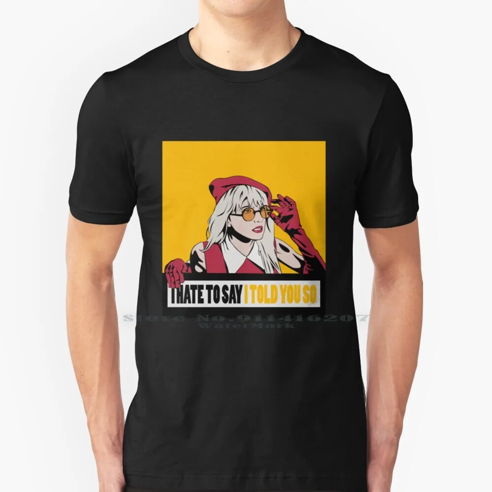 Хлопковая футболка с надписью «Said You So», 6XL, группа музыки, Парамор, фан-комиксы, случайный милый текст, миарт, Мику, Хейли, эстетика, Tumblr