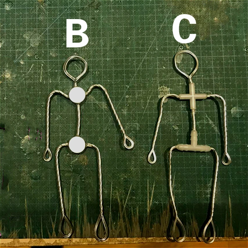 Алюминиевая проволочная рама 15 см для анимации остановки движения | Дом и сад