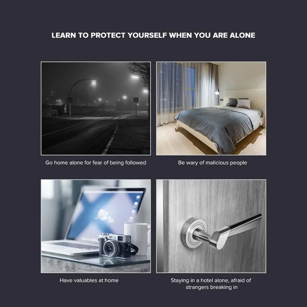 

Self-Defense Door Stop Portable Hotel Door Locks Travel Accommodation Door Stopper Door Lock For Security Privacy Home