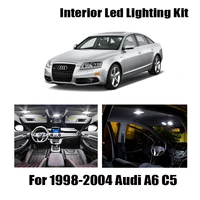 21x canbus error free led interior light kit package for 1998 2004 audi a6 c5 car accessories map dome trunk license light