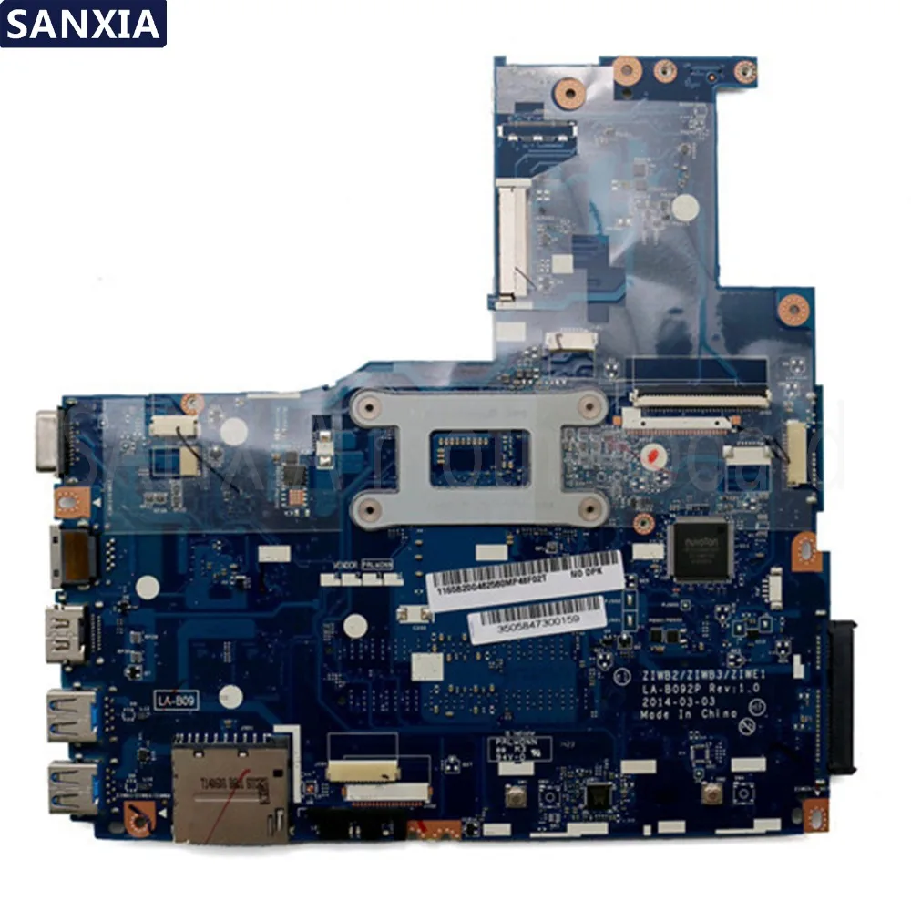 Материнская плата KEFU LA-B092P для ноутбука Lenovo B50-70 оригинальная материнская |
